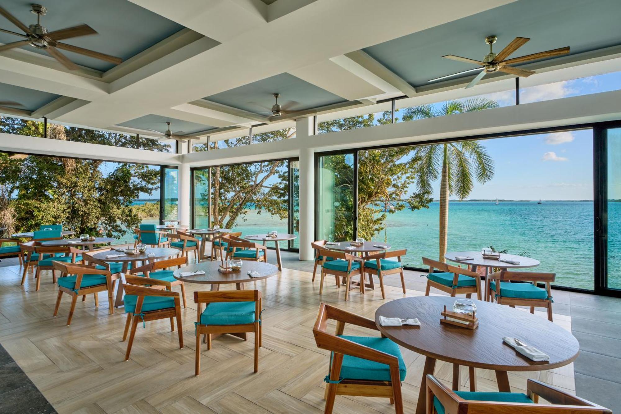 Cristalino Lagoon Front Hotel, Restaurant & Spa Bacalar Eksteriør bilde
