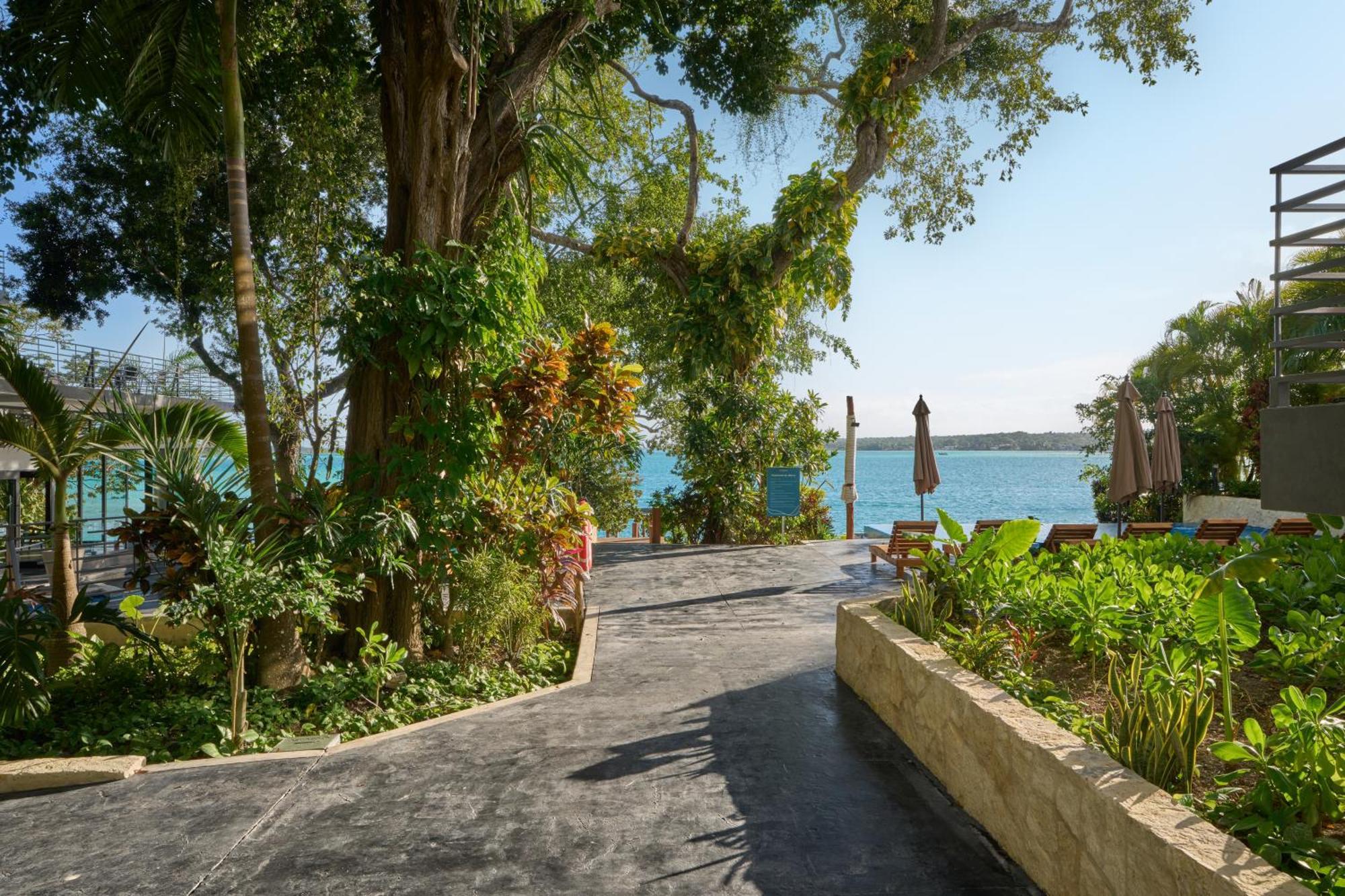 Cristalino Lagoon Front Hotel, Restaurant & Spa Bacalar Eksteriør bilde